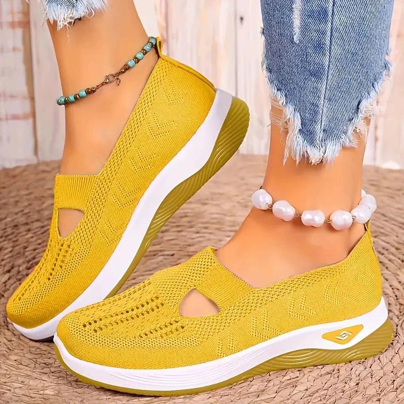 🔥Last Day Promotion 70% OFF🔥- Women's Comfortable Breathable Knitted Sneakers
