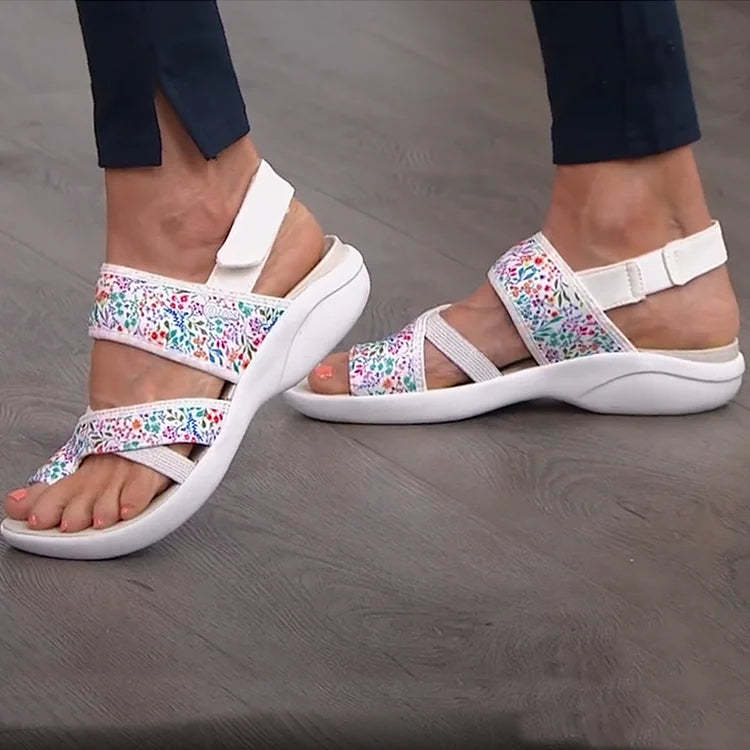 Women's Arch Support Thong Platform Sandals