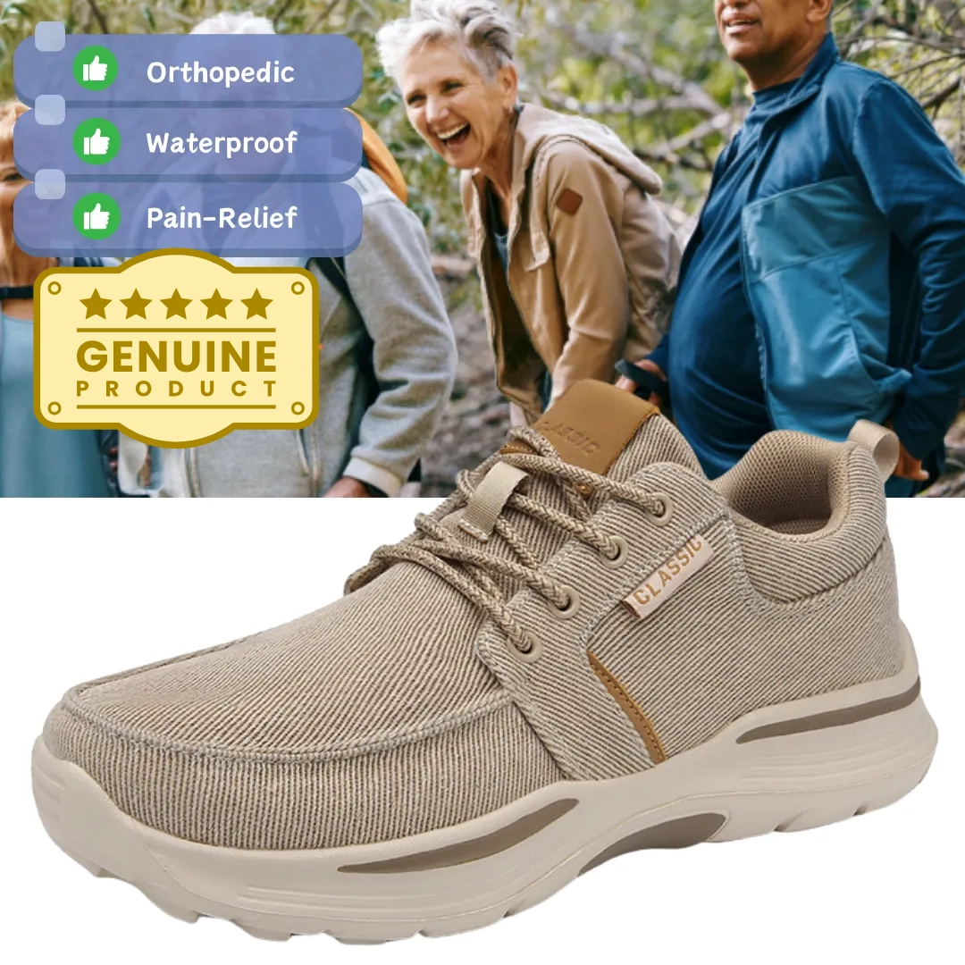 🔥LAST DAY 60% OFF🔥Men's Arch Support Slip-On Loafers, EVA Boat Shoes,Orthopedic Walking Shoes