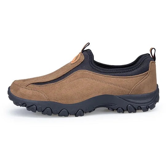 (⏰Limited Time Sale 50% OFF) Men's Orthopedic Slip-On Shoes, Lightweight Comfortable Wide Toe Walking Shoes