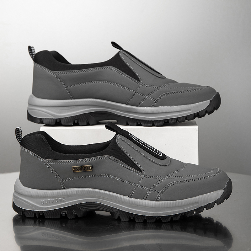 2025 Men's Lightweight Extra Wide Width Orthopedic Hands-Free Foot Pain Relief Slip-on Shoes