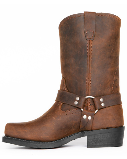 MEN'S BUCKLE CAVED WORK BOOTS