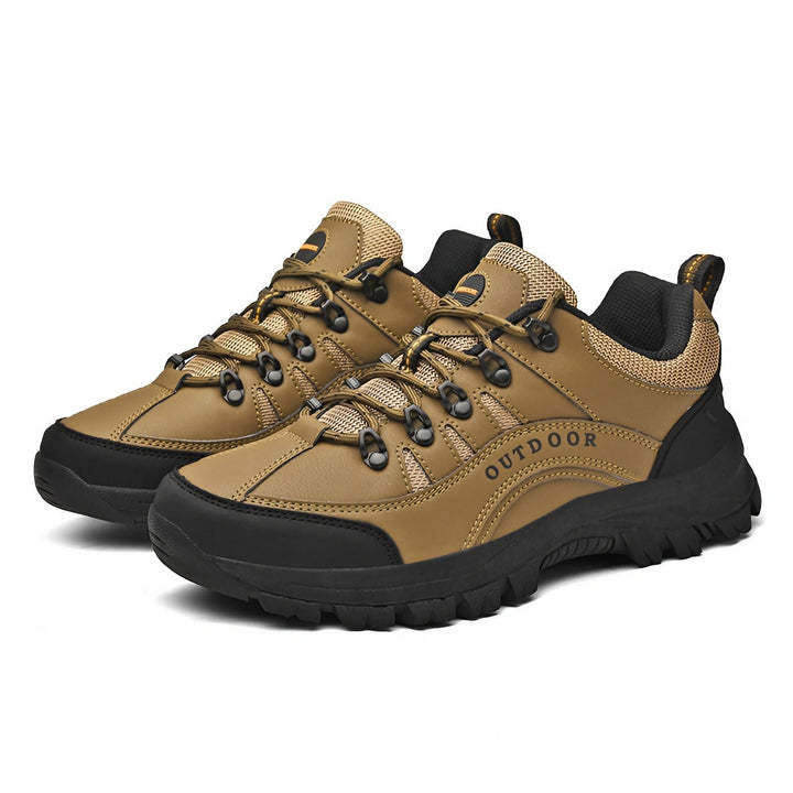 Now 70% Discount -Men's Casual Leather Good Arch Support & Non-slip Outdoor Breathable Walking Shoes