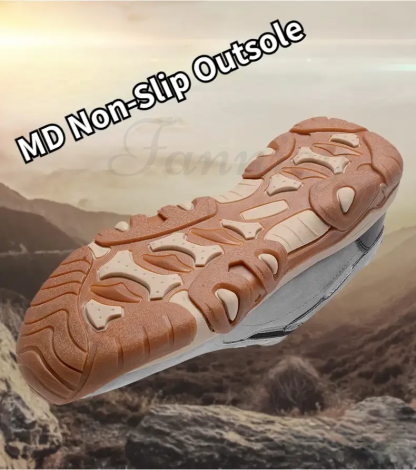 🔥Last Day Promotion 69% OFF 🎁Men's Outdoor Comfy Walking Slip-On Shoes Shoes, Comfortable Hiking Leather Sneakers