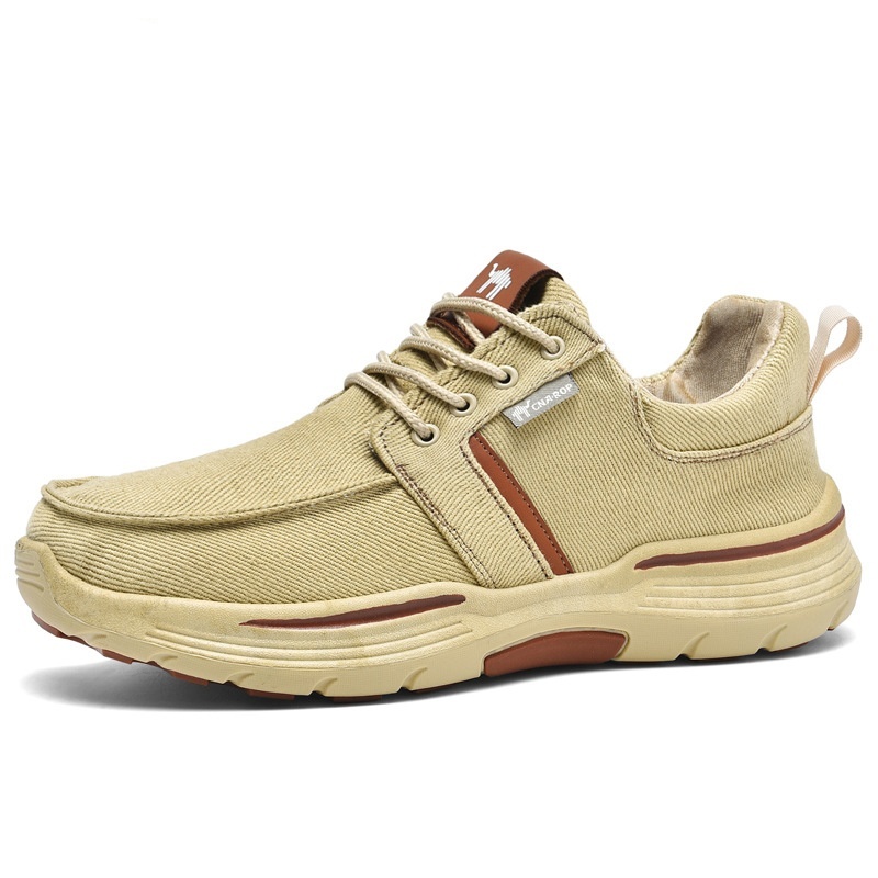 Men's Arch Support Slip-On Loafers, EVA Boat Shoes,Orthopedic Walking Shoes