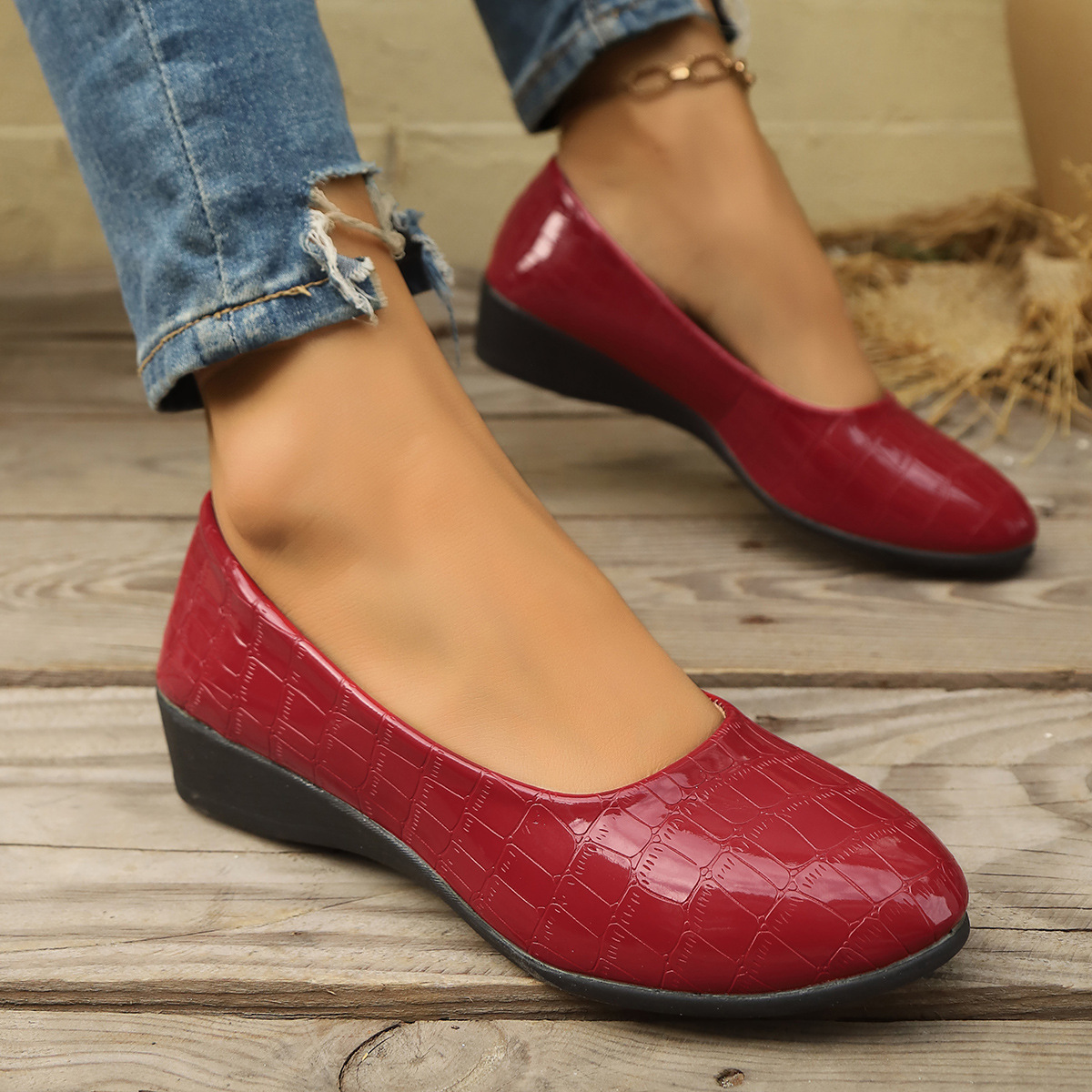🔥60% OFF🔥Women's Arch Support Vintage Leather Shoes