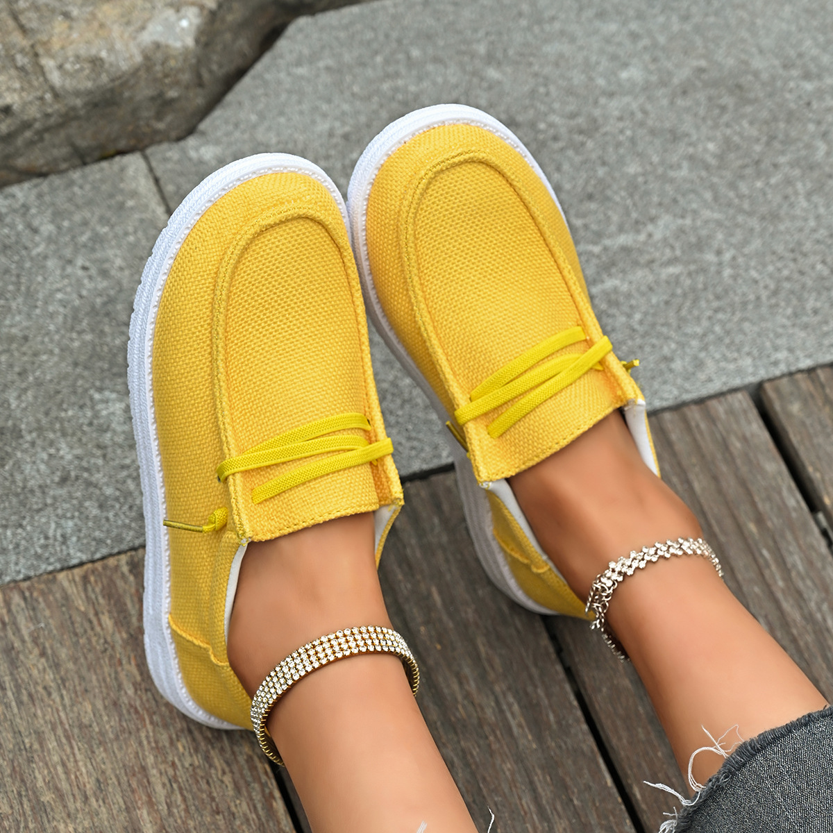 🔥LAST DAY 70% OFF - Women's Casual Breathable Canvas Sneakers