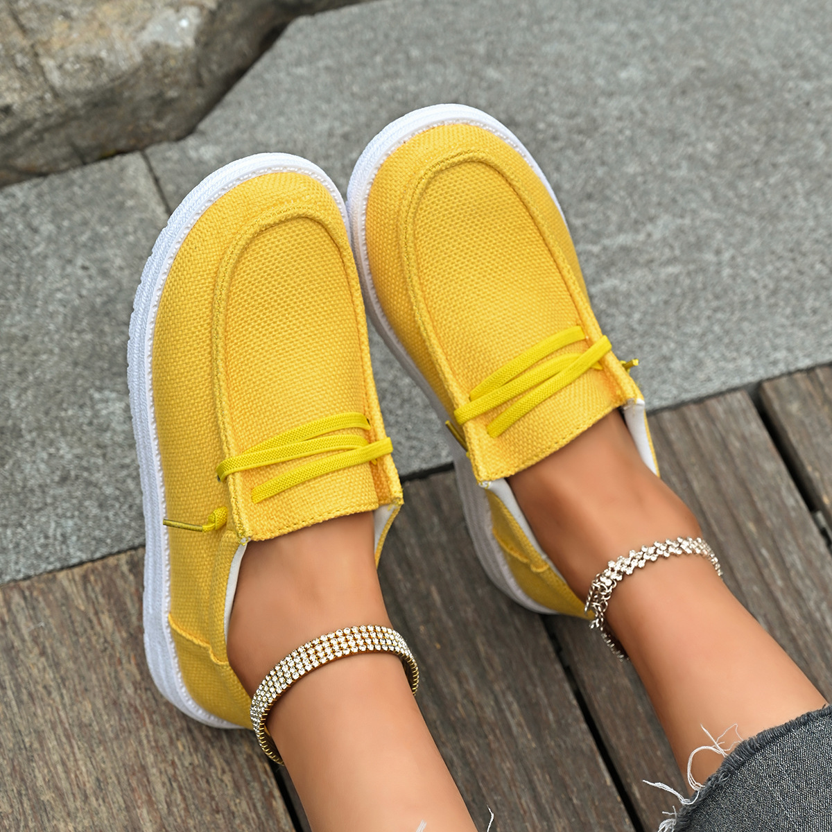 🔥LAST DAY 70% OFF - Women's Casual Breathable Canvas Sneakers