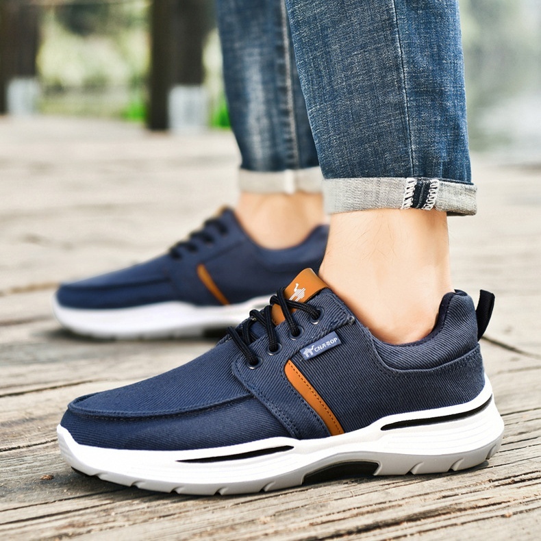 Men's Arch Support Slip-On Loafers, EVA Boat Shoes,Orthopedic Walking Shoes
