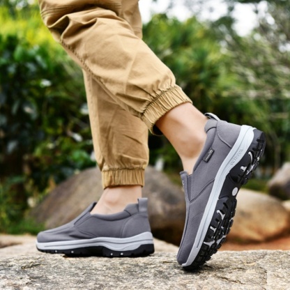🔥LAST DAY 70% OFF🔥Men's Arch Support & Breathable and Light & Non-Slip Shoes - Proven Plantar Fasciitis, Foot and Heel Pain Relief.