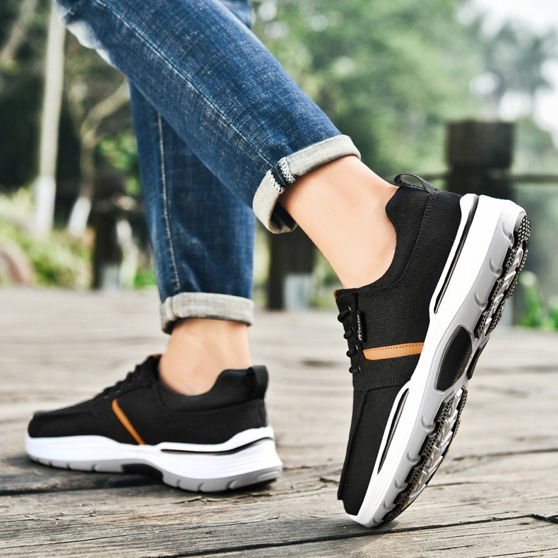 Men's Arch Support Slip-On Loafers, EVA Boat Shoes,Orthopedic Walking Shoes