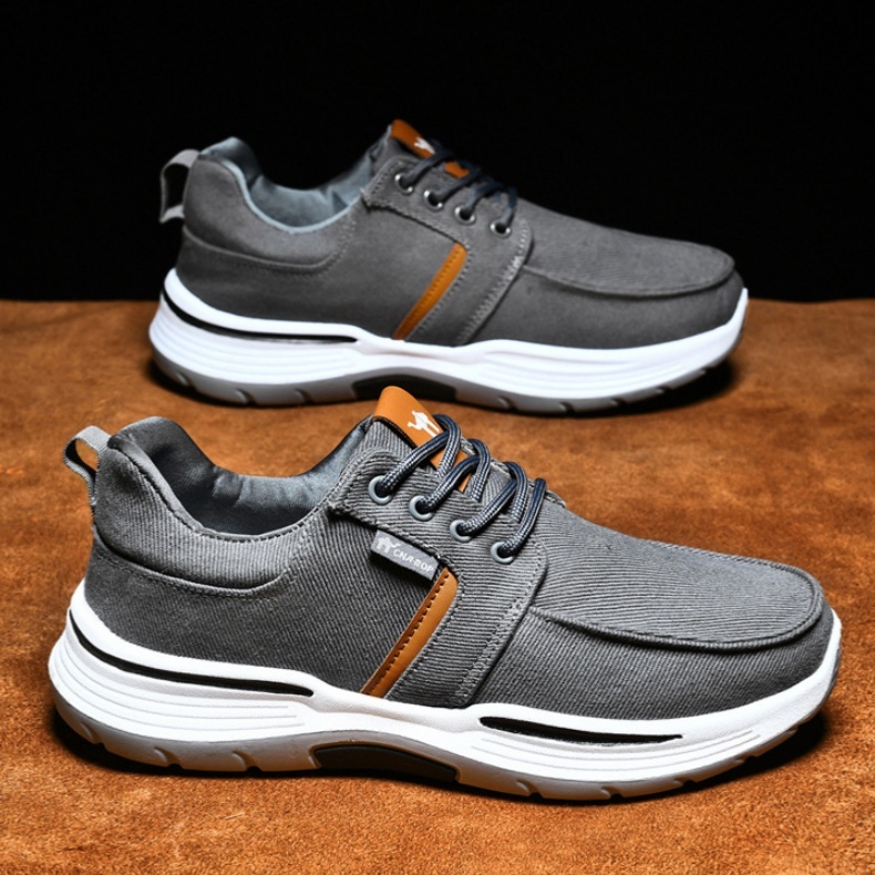 Men's Arch Support Slip-On Loafers, EVA Boat Shoes,Orthopedic Walking Shoes