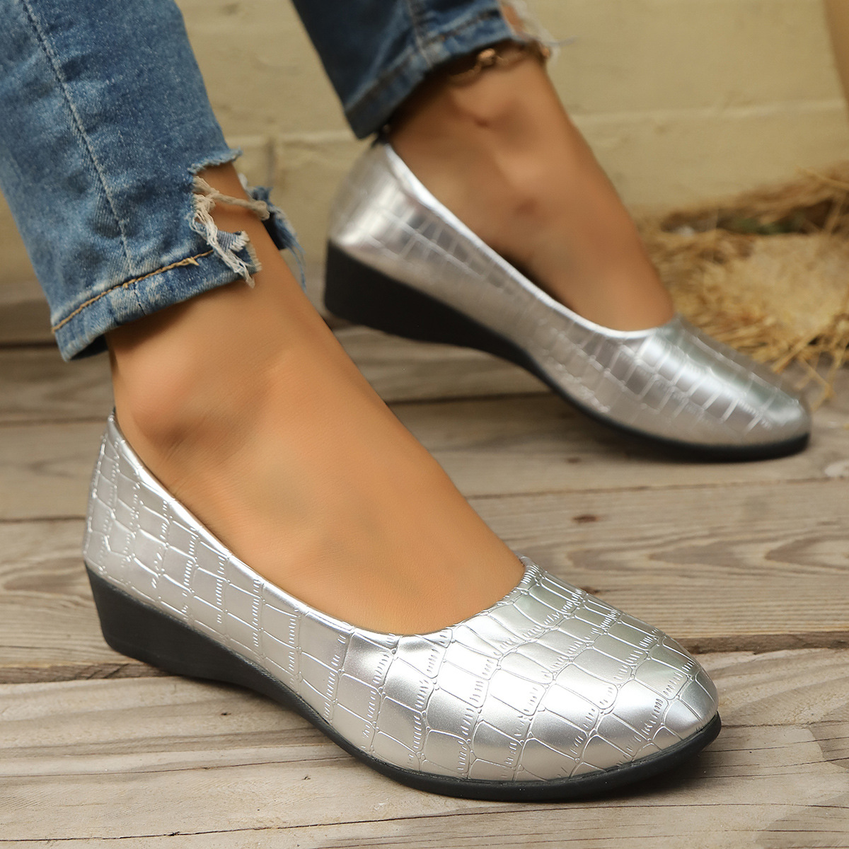 🔥60% OFF🔥Women's Arch Support Vintage Leather Shoes 