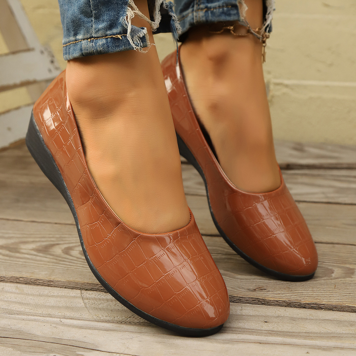 🔥60% OFF🔥Women's Arch Support Vintage Leather Shoes