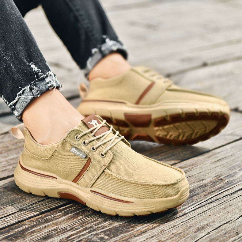 Men's Arch Support Slip-On Loafers, EVA Boat Shoes,Orthopedic Walking Shoes