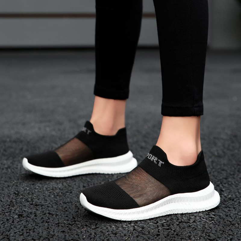 Last day 60% Off💕 Women's Breathable Summer Slip-On Sneakers - Lightweight Casual Shoes with Ergonomic Arch Support