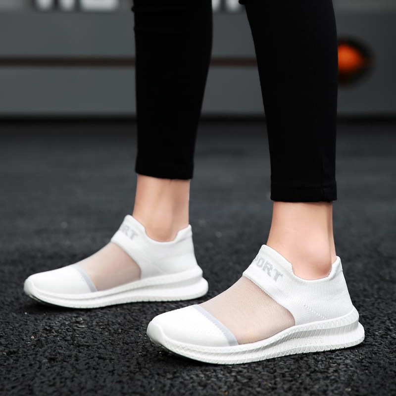 Last day 60% Off💕 Women's Breathable Summer Slip-On Sneakers - Lightweight Casual Shoes with Ergonomic Arch Support