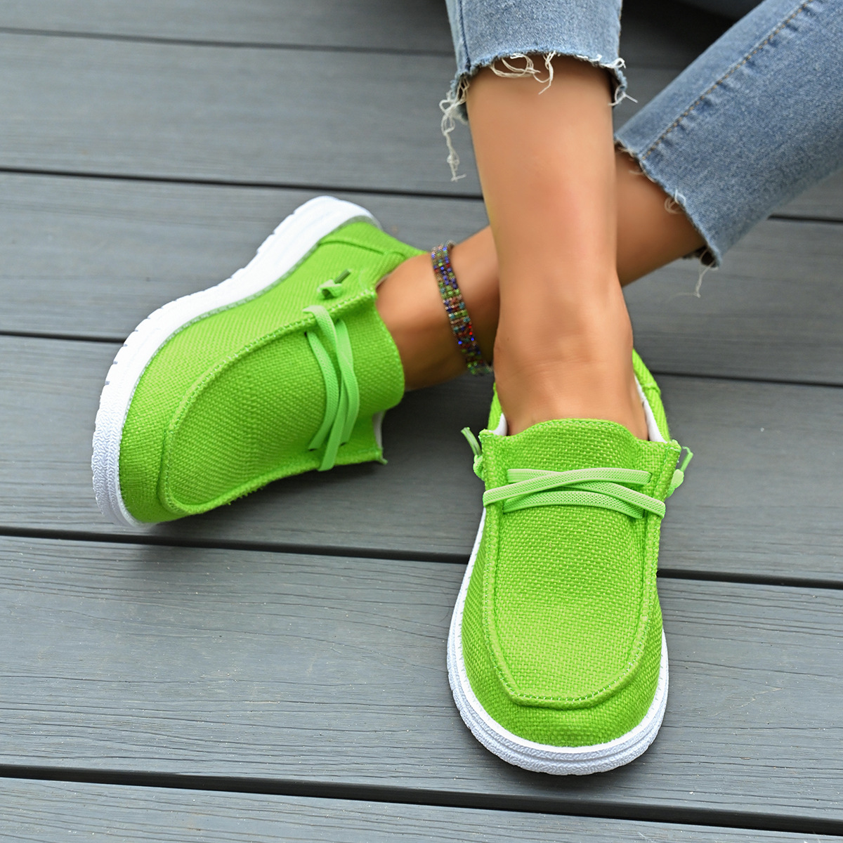 🔥LAST DAY 70% OFF - Women's Casual Breathable Canvas Sneakers