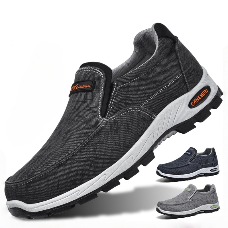 HOT SALE 45% OFF! New Men's Orthopedic Slip-on Shoes, Comfort Walking Shoes