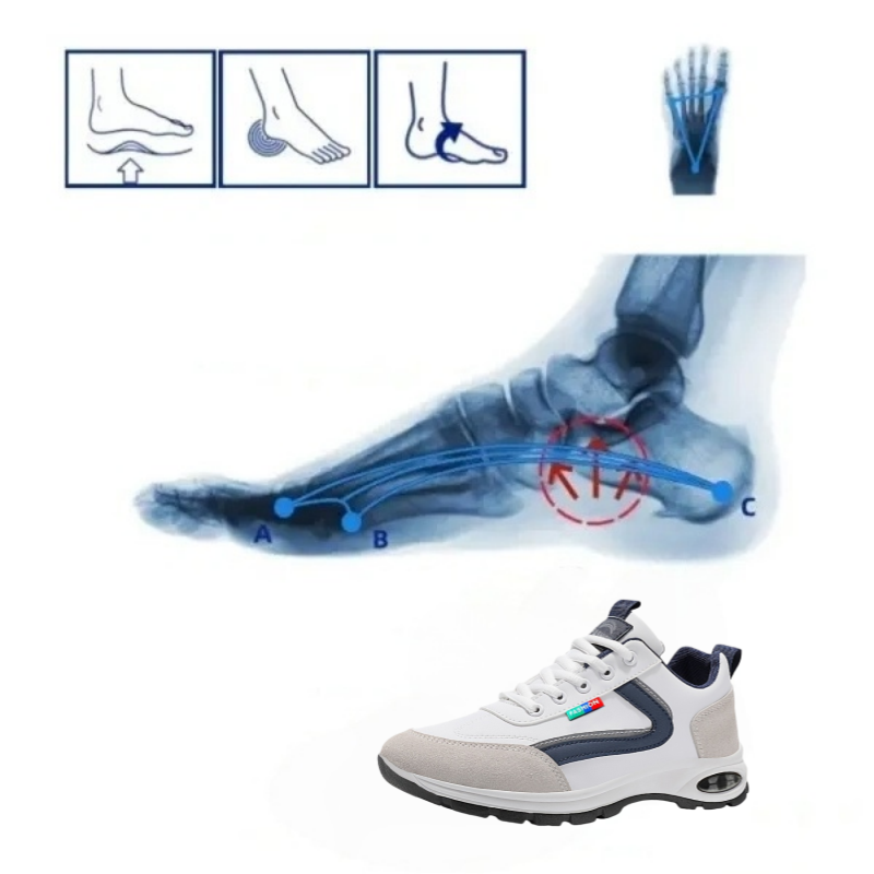 [🔥Half Price Today - Don't Miss Out] Ergonomic Orthopedic Shoes - Easily Get Rid of Foot Pain 👞 Make Walking Easier