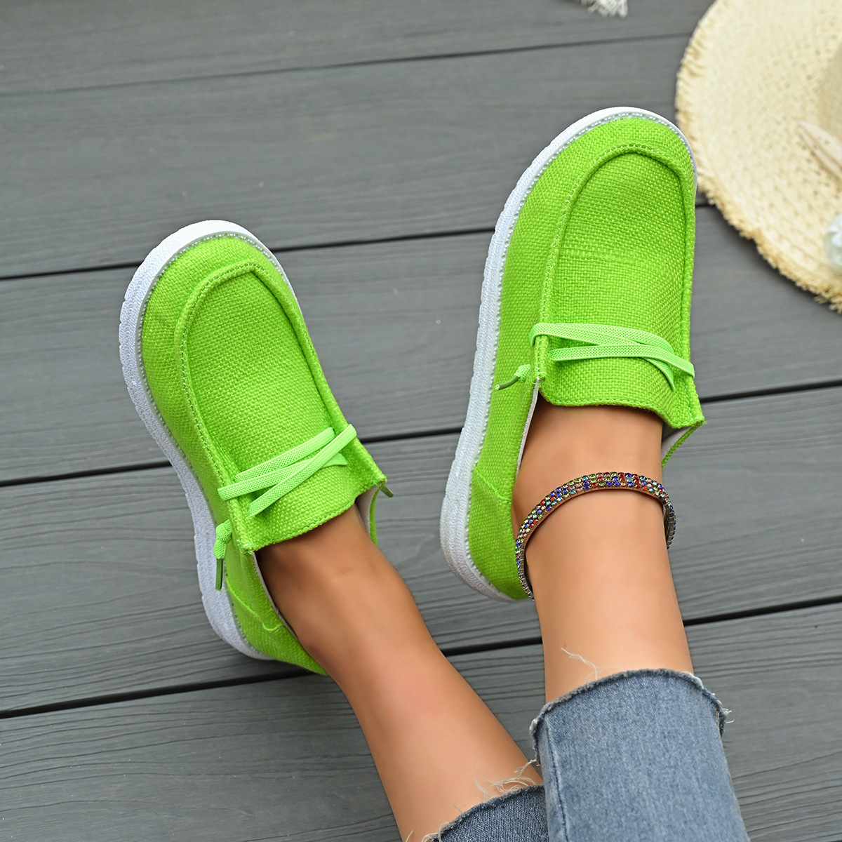 🔥LAST DAY 70% OFF - Women's Casual Breathable Canvas Sneakers