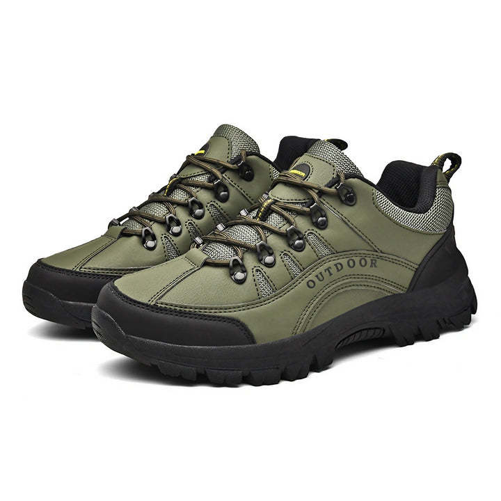 Now 70% Discount -Men's Casual Leather Good Arch Support & Non-slip Outdoor Breathable Walking Shoes