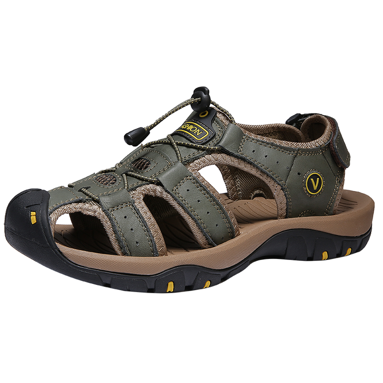 🔥LAST 99 PAIRS 🔥| Summer sports hiking | Outdoor walking water shoes | Fisherman beach men's leather sandals