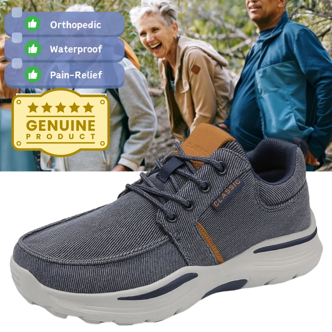 🔥LAST DAY 60% OFF🔥Men's Arch Support Slip-On Loafers, EVA Boat Shoes,Orthopedic Walking Shoes