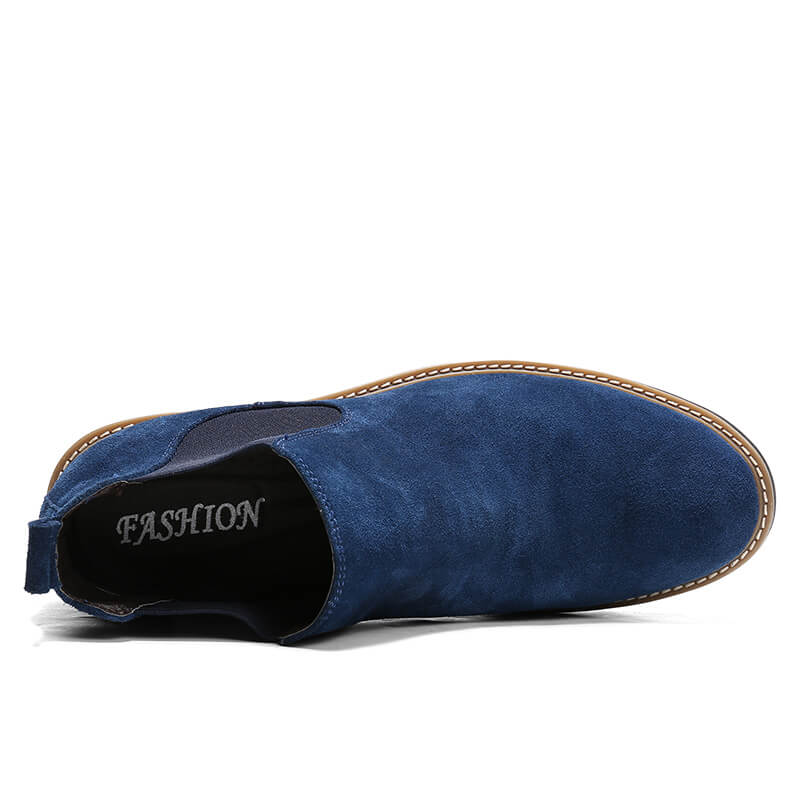 Men's Suede Plush Ankle Boots