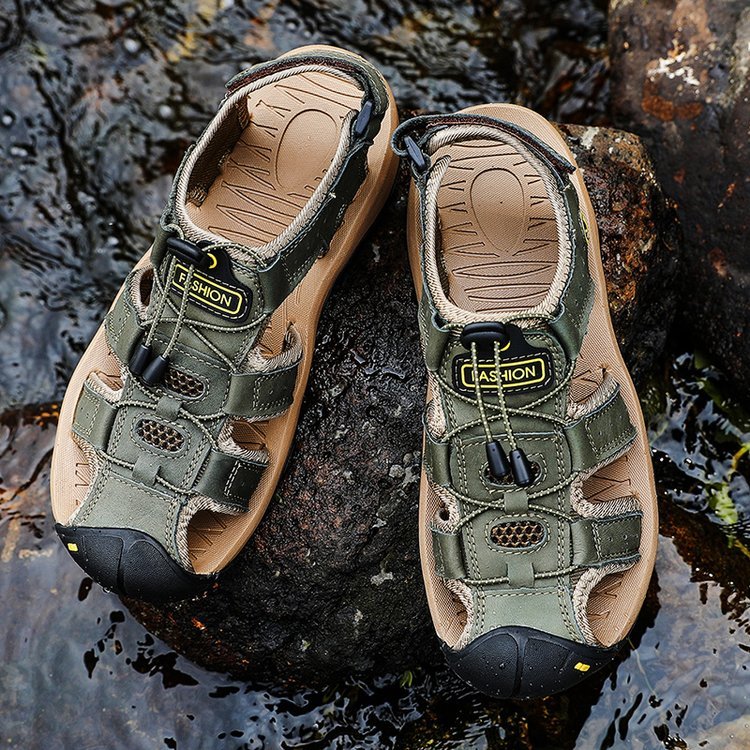 🔥LAST 99 PAIRS 🔥| Summer sports hiking | Outdoor walking water shoes | Fisherman beach men's leather sandals
