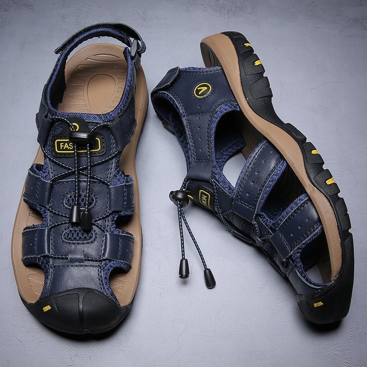 🔥LAST 99 PAIRS 🔥| Summer sports hiking | Outdoor walking water shoes | Fisherman beach men's leather sandals