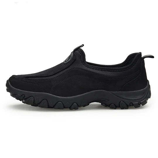 (⏰Limited Time Sale 50% OFF) Men's Orthopedic Slip-On Shoes, Lightweight Comfortable Wide Toe Walking Shoes