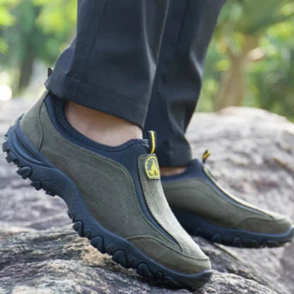 (⏰Limited Time Sale 50% OFF) Men's Orthopedic Slip-On Shoes, Lightweight Comfortable Wide Toe Walking Shoes