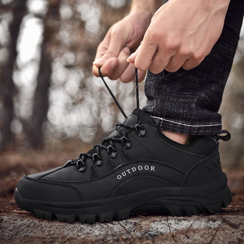 🔥Now 60% Discount🔥 -Men's Casual Leather Good Arch Support & Non-slip Outdoor Breathable Walking Shoes
