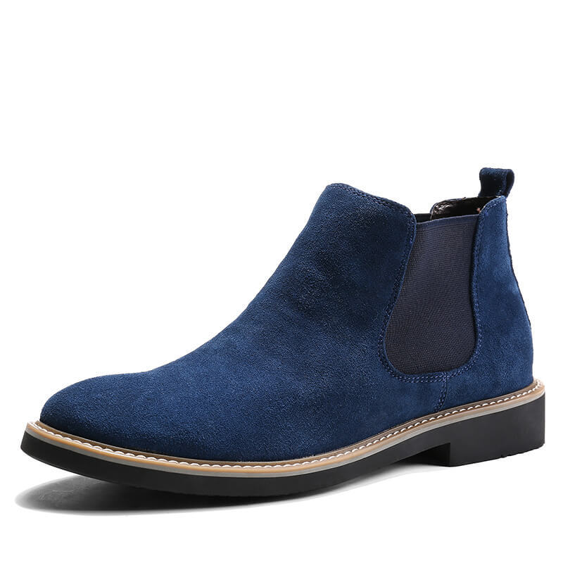 Men's Suede Plush Ankle Boots