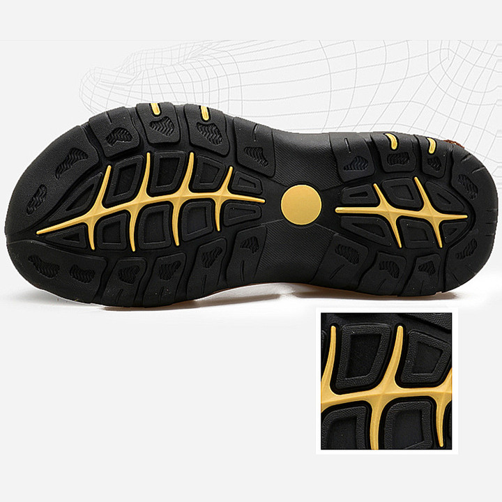 MEN'S BREATHABLE COMFY CASUAL BEACH SANDALS