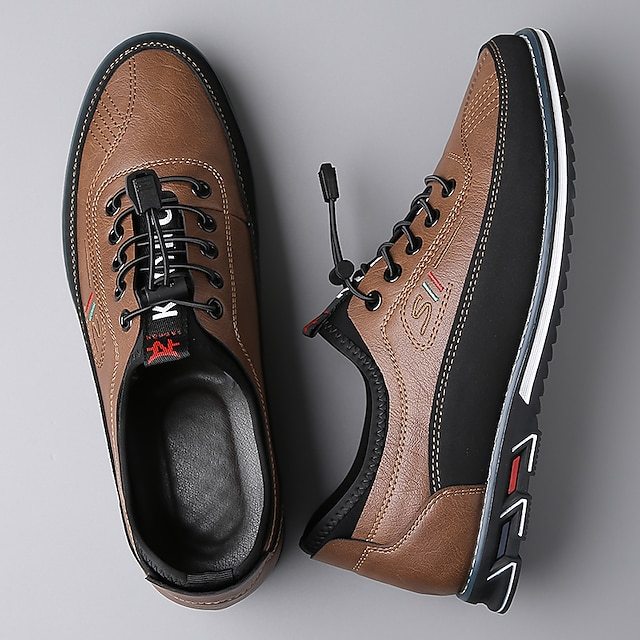🔥On This Week Sale 70% OFF🔥Men's Casual Sneakers with Lace-Up Design – Comfortable Non-Slip Walking Shoes for Daily Outdoor Activities