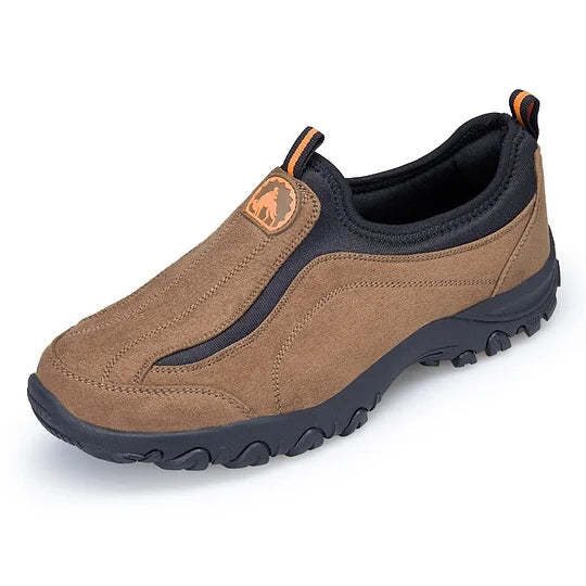 (⏰Limited Time Sale 50% OFF) Men's Orthopedic Slip-On Shoes, Lightweight Comfortable Wide Toe Walking Shoes