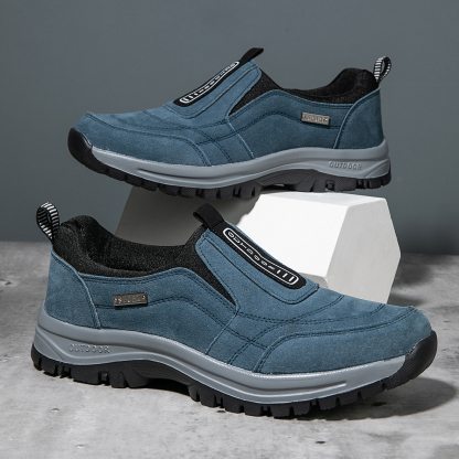 2025 Men's Lightweight Extra Wide Width Orthopedic Hands-Free Foot Pain Relief Slip-on Shoes
