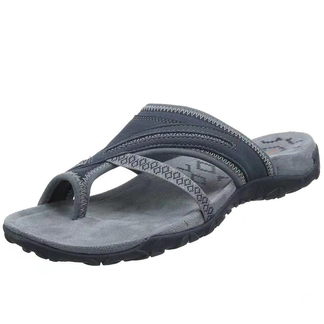 Women's Orthopedic Sandals Summer Comfy Cross Strap Flip-flops