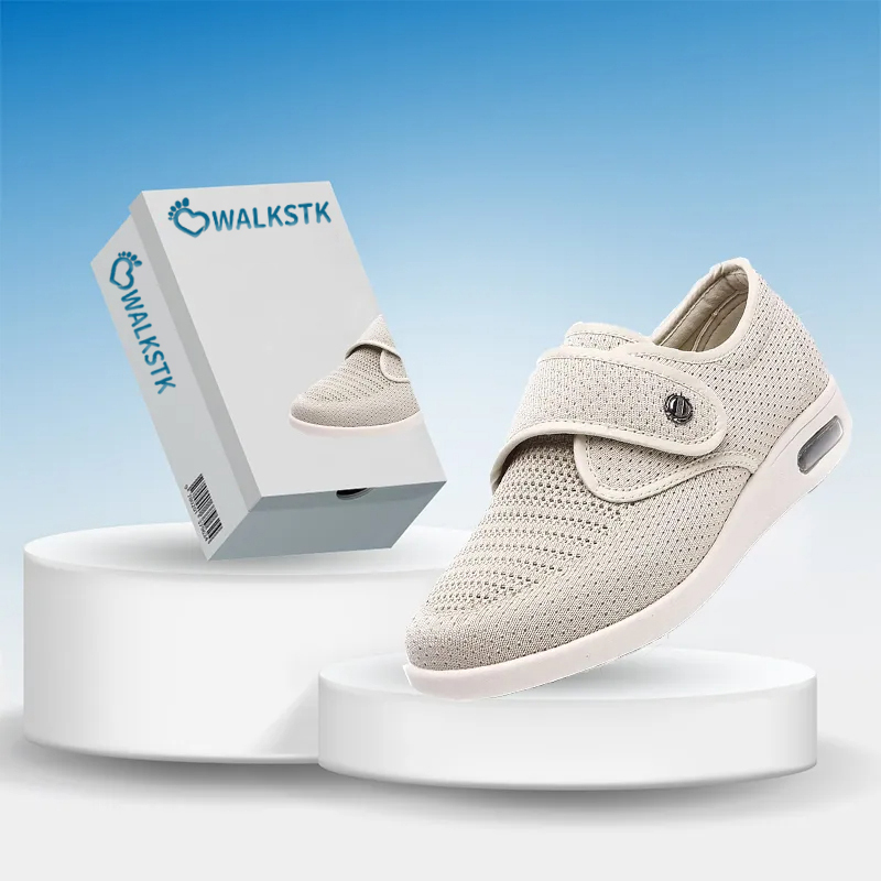 Walkstk™ Soft and comfortable orthotic arch support width shoes for sw