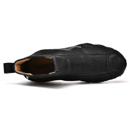 🔥Hot Sale! Limited Stock! 💥Men's Casual Soft Cowhide Slip-on Ankle Boots