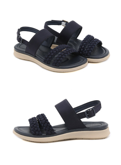 Retro Double Woven Breathable and Comfy & Casual Sandals