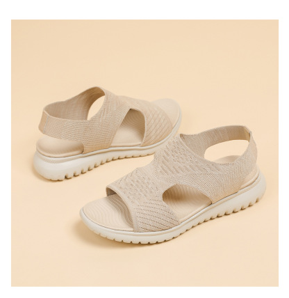 Orthopedic Sandals Cushion Walk Fly Knit Sporty Sandal EEE Fit