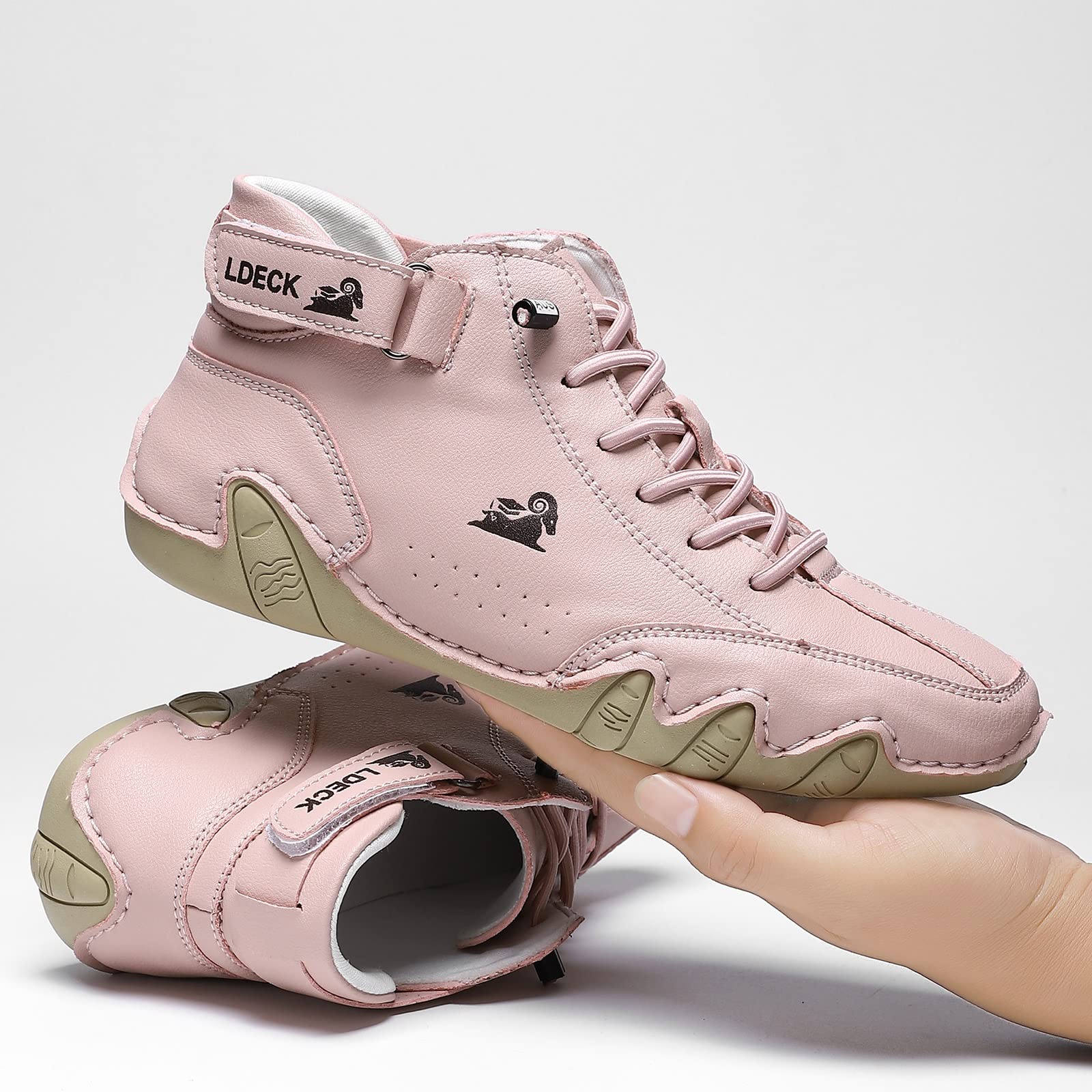 🔥HOT SALE🎁--60% OFF 🎉Waterproof Boots Comfortable For Winter，Unisex Italian Handmade Suede Velcro High Boots