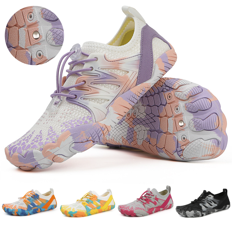 👟Copper-Infused Grounding Barefoot Shoes-Camouflage（Skin Pro with Cop