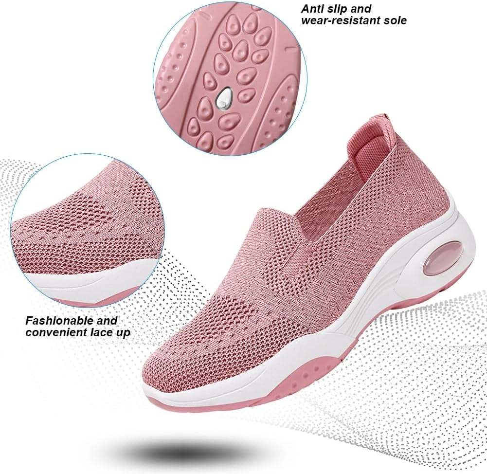 🔥On This Week Sale Off 60%🔥Women's Orthopedic Corrector Walking Sneakers, Comfortable Working Shoes