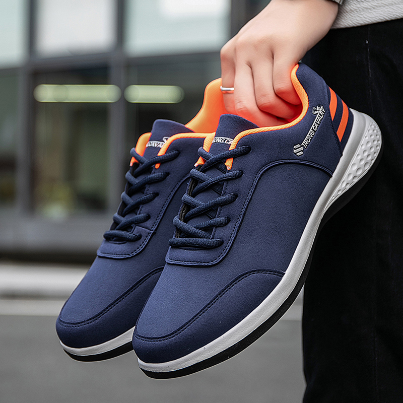 Men Arch Support & Breathable and Light & Non-Slip Shoes - Comfy Casual Walking Orthopedic Shoes