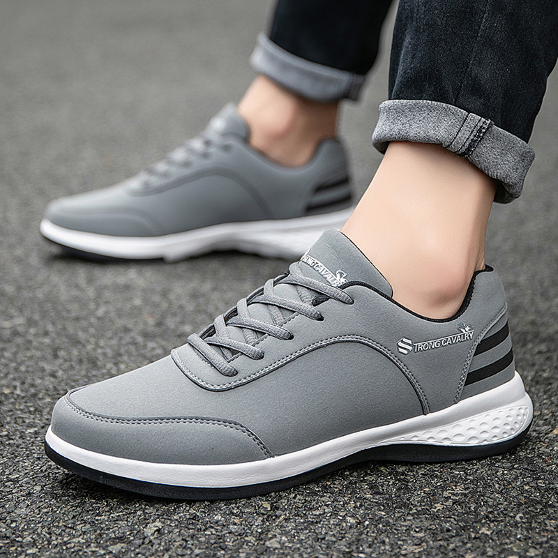 Men Arch Support & Breathable and Light & Non-Slip Shoes - Comfy Casual Walking Orthopedic Shoes