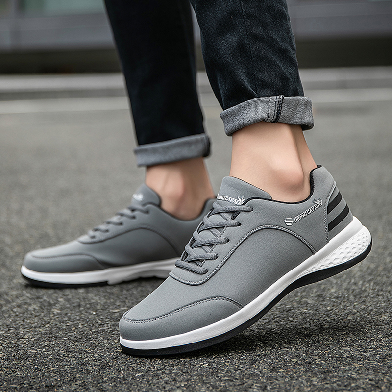 Men Arch Support & Breathable and Light & Non-Slip Shoes - Comfy Casual Walking Orthopedic Shoes